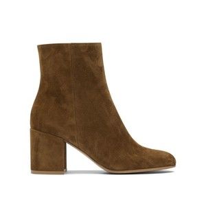 Gianvito Rossi Mid-Height Suede Ankle Boots - NWT